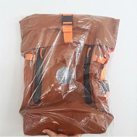 Adidas by Stella McCartney Dark Caramel Burnt Orange Backpack